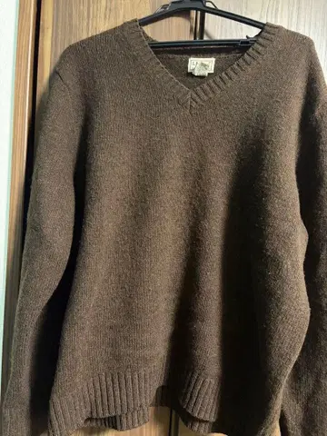 L.L.Bean 브라운 니트 스웨터 L-REG