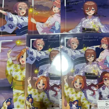 5등분의 신부 캐릭터 복권 클리어 파일 한여름의 목소리 4