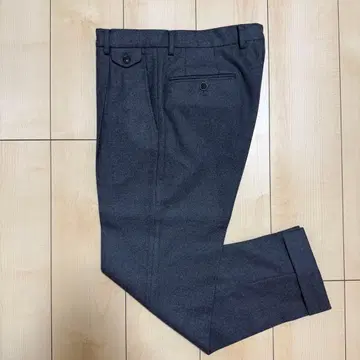 울 플란넬 슬랙스 팬츠 일본산 수트 이탈리아 46M