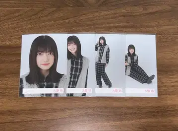 사쿠라자카46 오오조노 레이 브로마이드 체크 코디 컴프