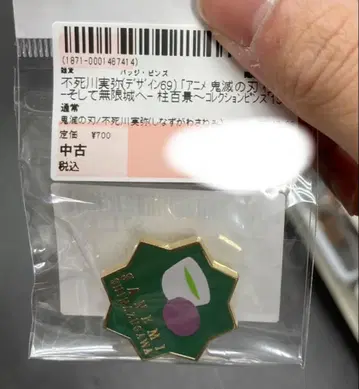 귀멸의 칼날 기둥전 기둥 백경 컬렉션 핀즈 시나즈가와 사네미