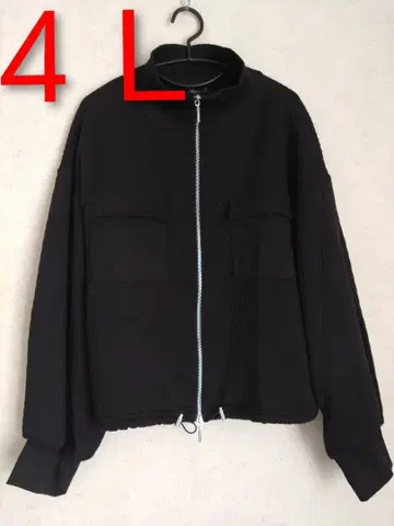 빅 사이즈 새상품 4L 집업 자켓 아우터