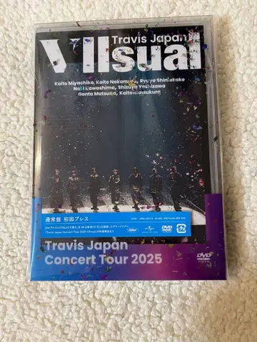 Travis Japan VIIsual 일반ver 초회 프레스 DVD