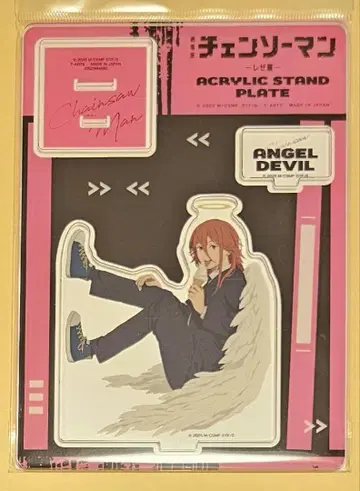 체인소 맨 아크릴 스탠드 패널 아크릴 스탠드 천사의 악마