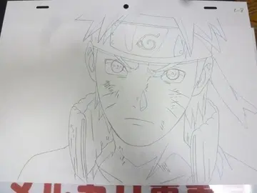 나루토 C8 직필 복사 등 레이아웃/원화/수정/동영상 나루토 NARUTO