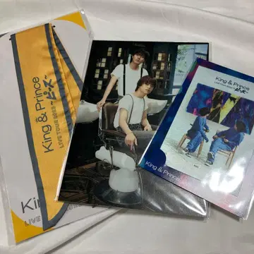 King & Prince 피스 스티커 리본 스카프 엽서