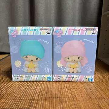 산리오 SOFVIMATES 키키 라라 2체 세트
