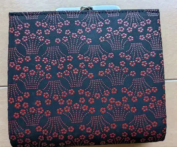 인덴야 꽃무늬 접이식 지갑