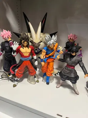 드래곤볼 액션 피규어 세트