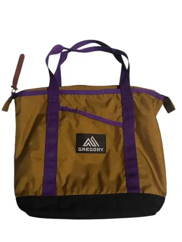 [최종 가격 인하] GREGORY 올리브 그린 퍼플 토트백