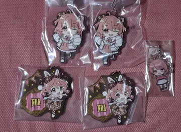 컬러풀 피치 노아 제일복권 러버 참 키링