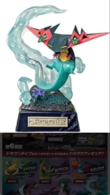 리멘트 POCKET STATUE 드래곤 타입 드라파루트 피규어