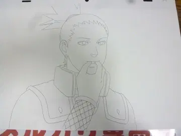 시카마루A12 직필 레이아웃/원화/수정/동영상 나루토 NARUTO