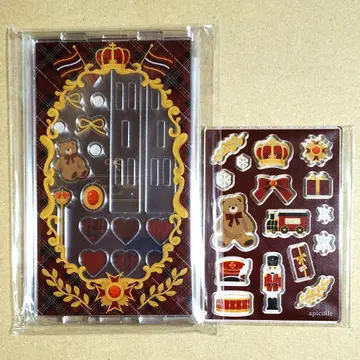 후쿠야 캐릭터 복권 호두까기 인형 A상 아크릴 프레임 부품 레드