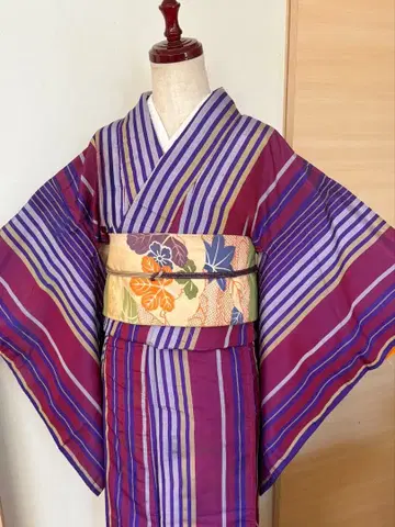 앤티크 명선 대담한 줄무늬 패턴