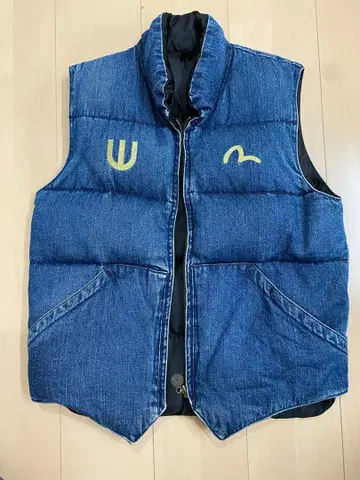 에비수 (야마네) 데님 다운 베스트 38