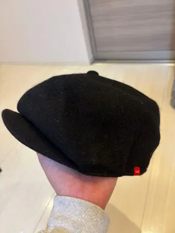 BEDWIN 울 헌팅 캡 블랙