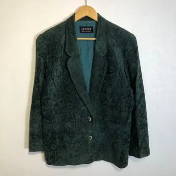 80s 레어 PACO 구제 의류 다크 그린 자켓