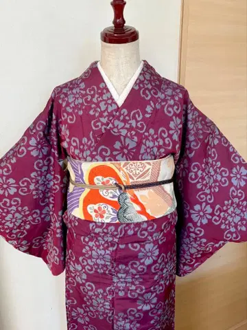 앤티크 명선 미니 꽃무늬