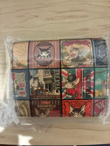 미사용 새상품 고양이 다얀 컴팩트 수납 지갑 레트로 아트