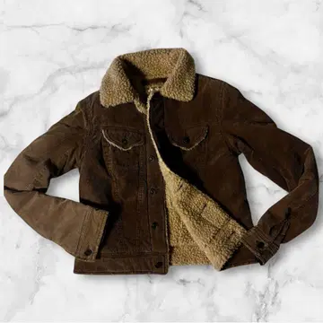 archive 여성용 코듀로이 보아 자켓 goa. S 사이즈