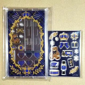 후쿠야 캐릭터 복권 호두까기 인형 A상 아크릴 프레임 파츠 블루