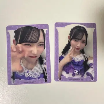 마나베 나기사 cutie street 클리어 트레이딩 카드 샤봉 의상