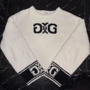 GYDA 크롭 니트 화이트