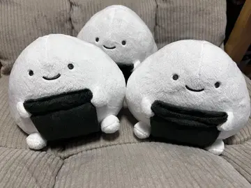 요코미조 유리 뭐든지 생물 김 오니기리 봉제 인형 시바스베리 big