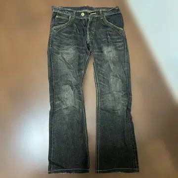 Wrangler 다크 그레이 청바지 32인치