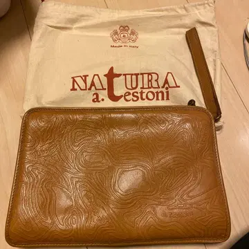 아 테스토니 ( a.testoni ) 가죽 파우치