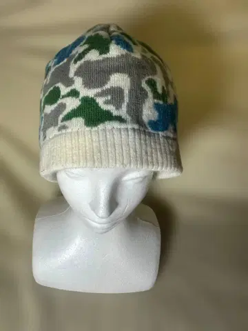 로사센 카모플라쥬 패턴 니트 모자 MEGAHEAT 소재 보온성