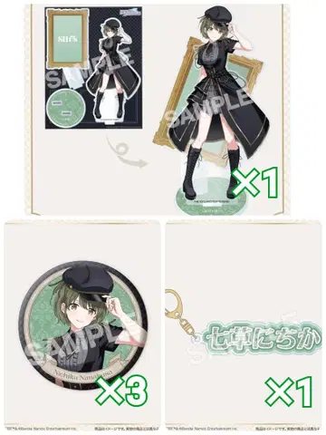 샤이니 컬러즈 샤니마스 FAM 복권 아크릴 스탠드 나나쿠사 니치카