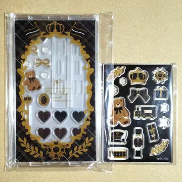 후쿠야 캐릭터 복권 호두까기 인형 A상 아크릴 프레임 부품 블랙