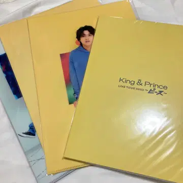 King & Prince 피스 팜플렛 클리어 파일 3매