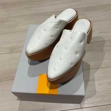 메종 에우레카 통굽 사보 샌들 36