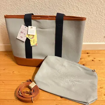 [ 미사용 새상품 ] MonteRosso 토트백 라이트 블루