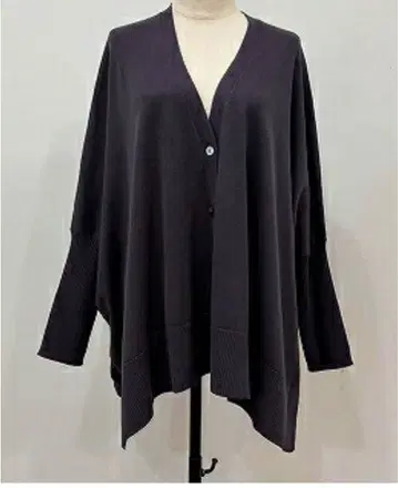 siro de labonte 오버 사이즈 가디건 버튼 포함