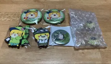 컬러풀 피치 Siva 러버 마스코트 핀 배지 헤어 클립 등