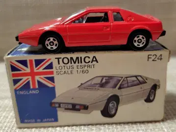 토미카 파랑 E24 로터스 에스프리 일본제 당시물