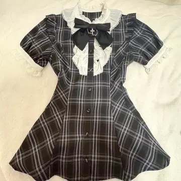 Secret honey 반팔 셋업 (체크)