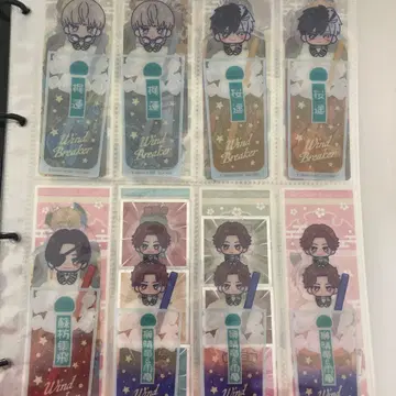 윈드브레이커 묶음 판매 북마크 컬렉션 윈브레맨 초코