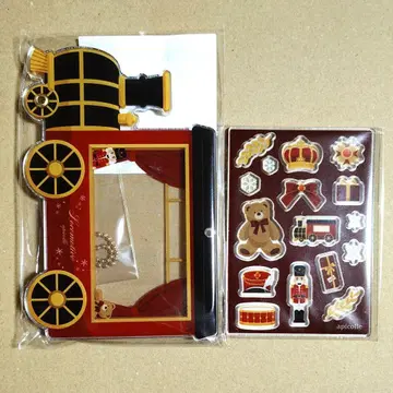 후쿠야 캐릭터 복권 호두까기 인형 B상 아크릴 프레임 부품 레드