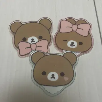 네오 리라쿠지 part11 G상 아크릴 배지 차이로이코구마 리락쿠마