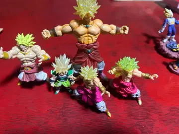 드래곤볼 브로리 피규어 5체 세트