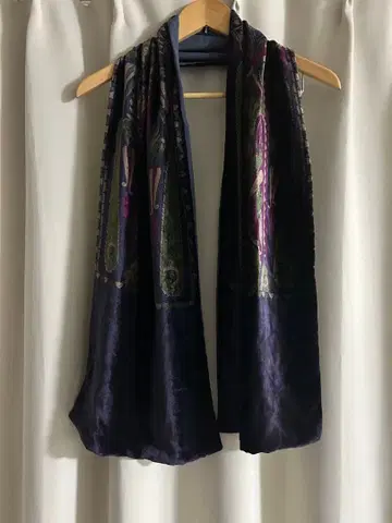 ETRO 실크 벨벳 스톨