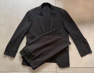 UNIQLO 감동 자켓 팬츠 세트 ( S 다크 그레이 )