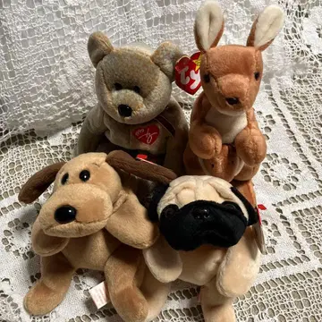 ty 봉제 인형 4개 세트