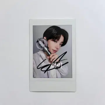 ENHYPEN 제이크 인스턴트 사진 폴라로이드 친필 사인