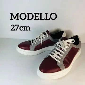 MODELLO 모데로 가죽 스니커즈 고어텍스 27cm